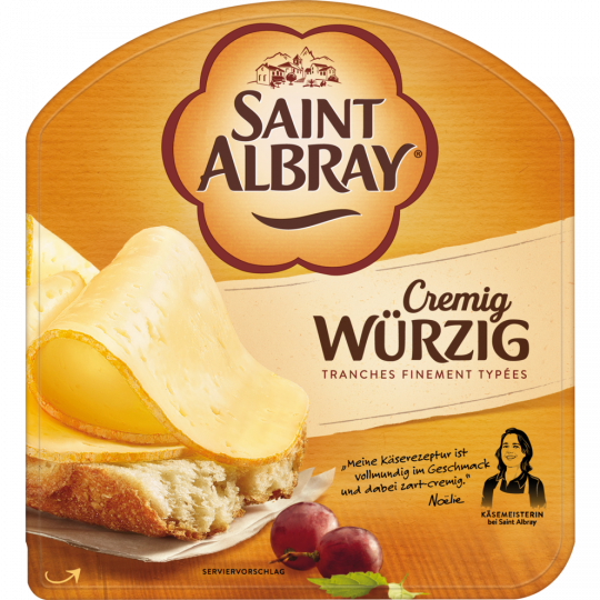 Saint Albray Cremig Würzig 48 % Fett i. Tr. 130 g 