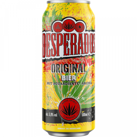 Desperados Original Tequila Flavoured Beer 0,5 l 