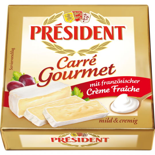 PRÉSIDENT Carré Gourmet 55 % Fett i. Tr. 200 g 