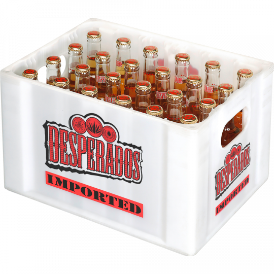 Desperados Original Tequila Flavoured Beer 0,33 l - Kiste 24 x          0.330L 