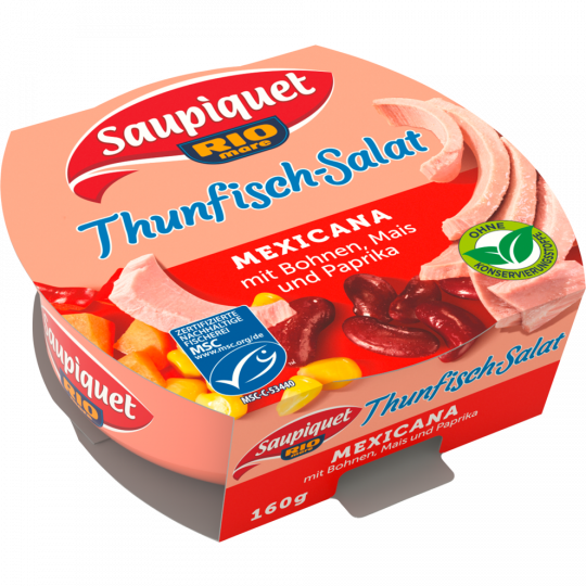 Saupiquet MSC Thunfisch-Salat Mexicana 160 g 
