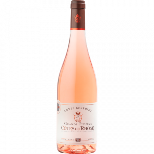Côtes du Rhône Cuvée Benedikt Grande Reserve Rosé 0,75 l 