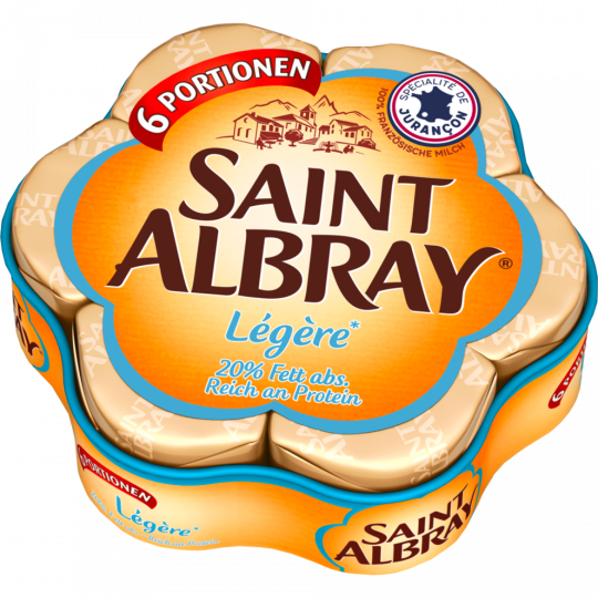 Saint Albray Portionen Leicht 20 % absolut 6 x 30 g 