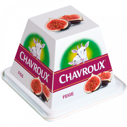 Chavroux Ziegenfrischkäse mit Feige 48 % Fett i. Tr. 150 g 
