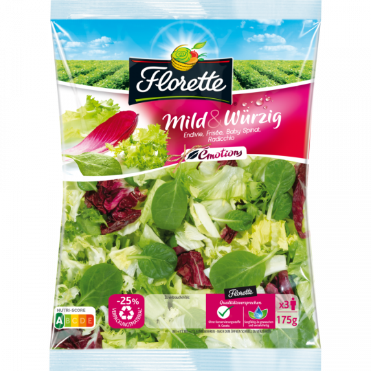 Florette Émotions Mild & Würzig Salatmischung 175 g 