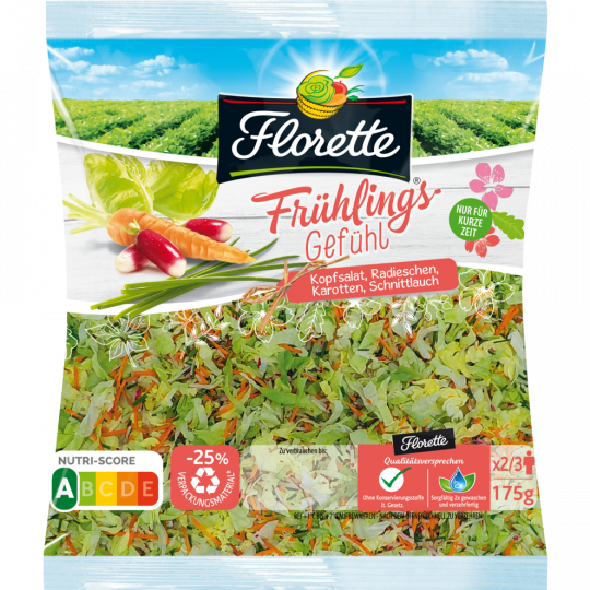 Florette Frühlingsgefühl Salatmischung 175 g 