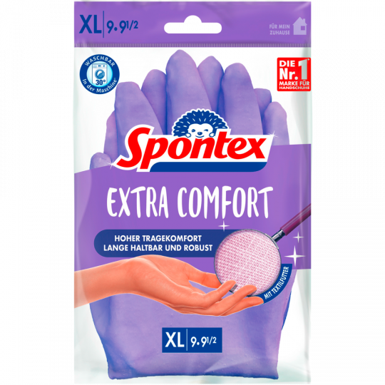 Spontex Handschuhe Extra Comfort XL Gr. 9-9,5 