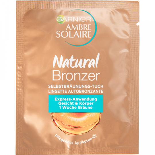 Garnier Ambre Solaire Natural Bronzer Selbstbräunungs-Tuch 6,1 ml 