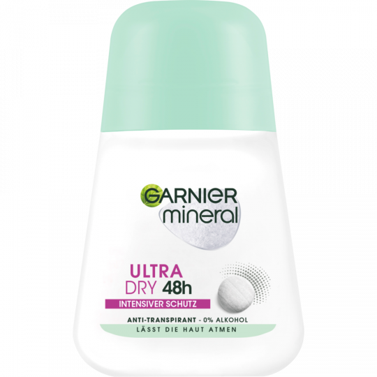 Garnier Mineral Ultra Dry Intensiver Schutz Deo Roll-On 150 ml 