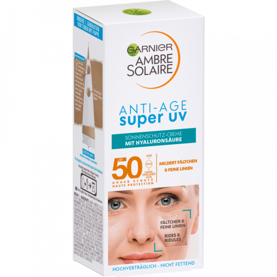 Garnier Ambre Solaire Anti-Age Super UV Sonnenschutz-Creme LSF 50 50 ml 