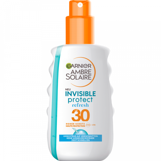 Garnier Ambre Solaire Invisible Protect Refresh Sonnenschutz-Spray SPF 30 200 ml 