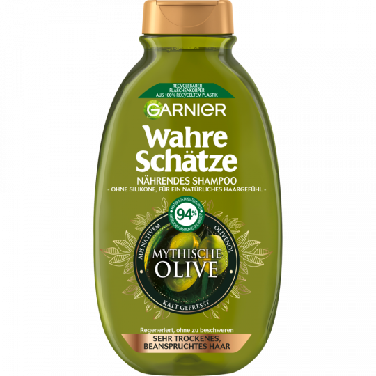 Garnier Wahre Schätze Nährendes Shampoo Mythische Olive 250 ml 