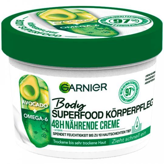 Garnier Body Superfood Körperpflege 48h Nährende Creme 380 ml 