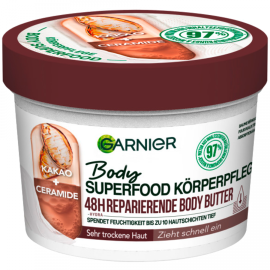 Garnier Body Superfood Körperpflege 48h Reparierende Body Butter 380 ml 