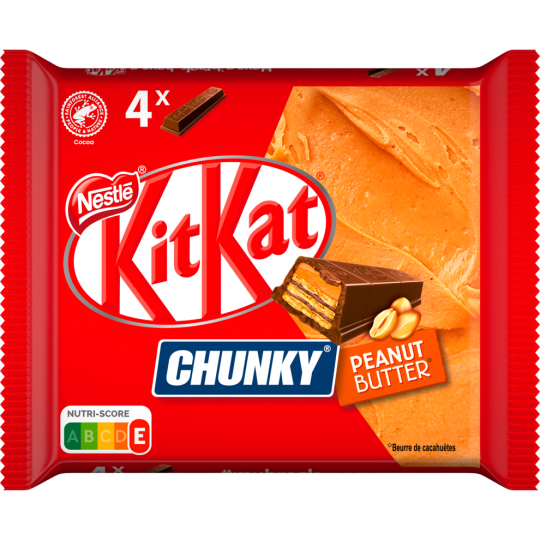 Nestlé KitKat Chunky Peanut Butter 4 x 42 g 