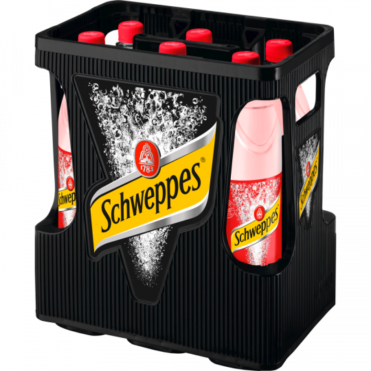 Schweppes Original Wild Berry - Kiste 6 x 1 l 