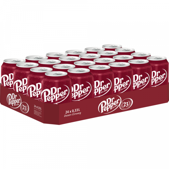 Dr Pepper Classic - Tray 24 x 0,33 l 