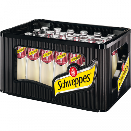 Schweppes Ginger Beer - Kiste 24 x 0,2 l 