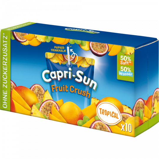 Capri-Sun Fruit Crush Tropical 10 x 0,2 l 