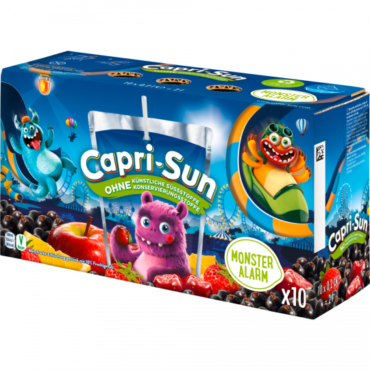 Capri-Sun Monster Alarm - 10-Pack 10 x 0,2 l 