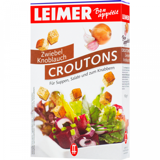 Leimer Croutons Zwiebel Knoblauch 100 g 