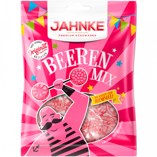JAHNKE Beeren Mix Bonbons 150 g 