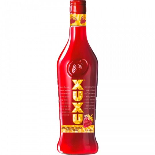 Xuxu Erdbeere & Vodka Likör 15 % vol. 0,5 l 