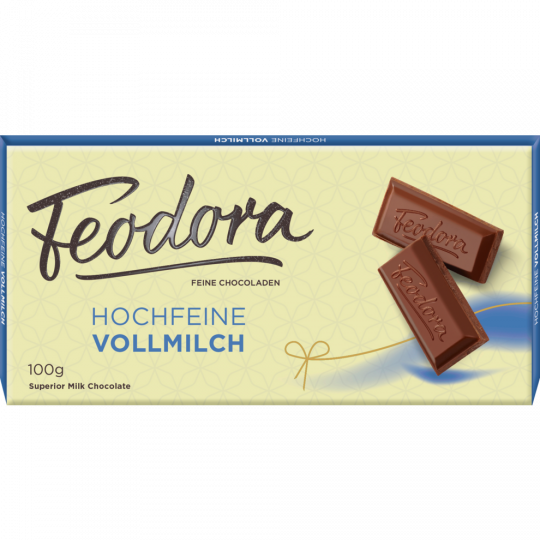 Feodora Hochfeine Vollmilch 100 g 
