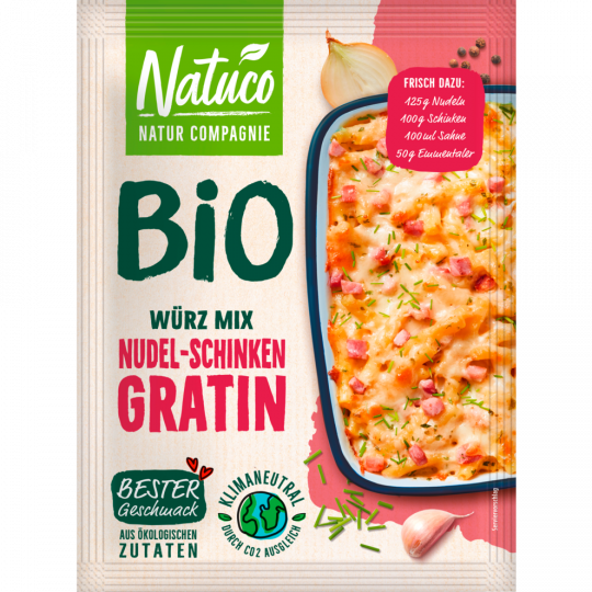 Natuco Bio Würz Mix Nudel-Schinken Gratin 33 g 