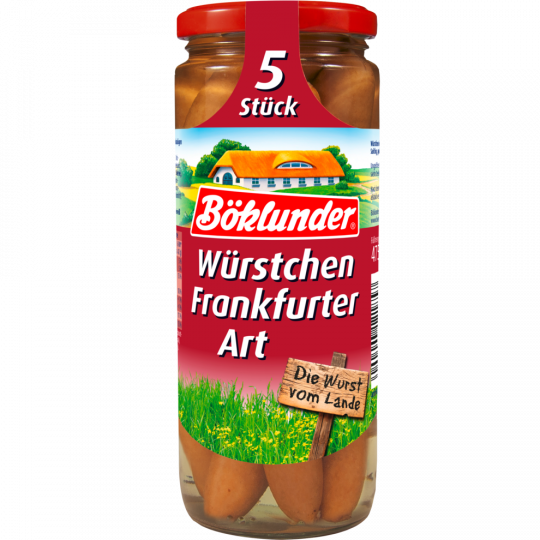 Böklunder Würstchen Frankfurter Art 475 g 