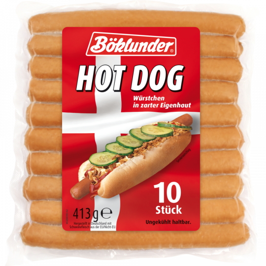 Böklunder Hot Dog 10 Stück 