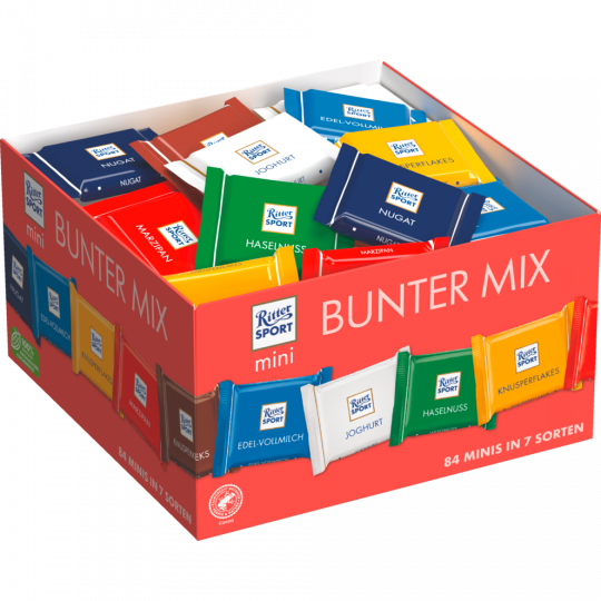 Ritter SPORT mini Bunter Mix 1,4 kg 