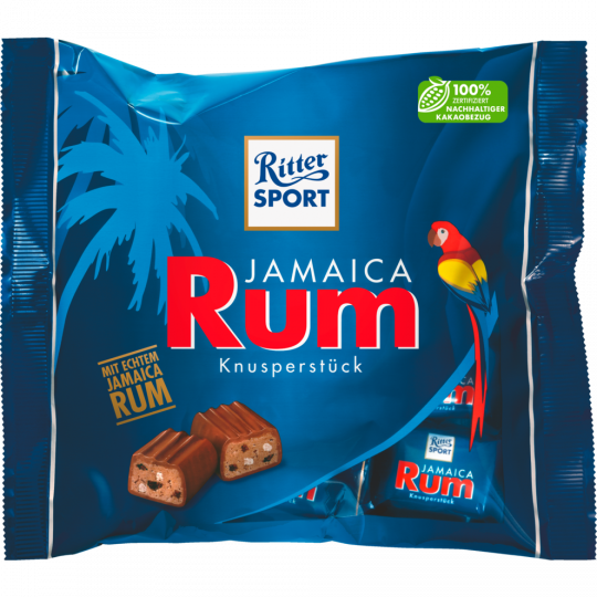 Ritter SPORT Jamaika Rum Knusperstück 200 g 