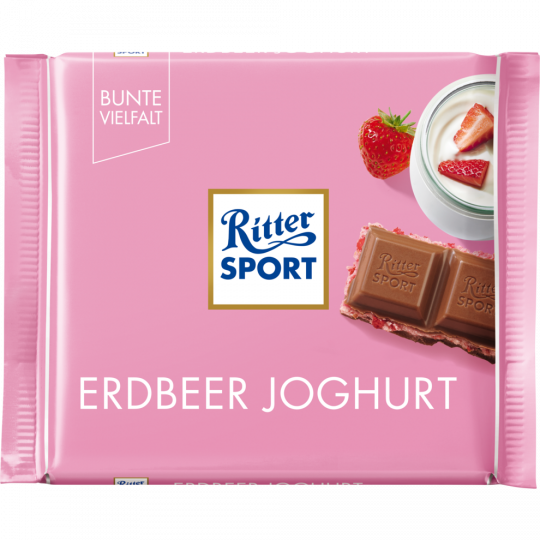 Ritter SPORT Erdbeer Joghurt 100 g 