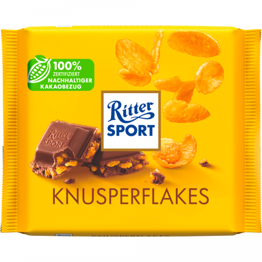 Ritter SPORT Knusperflakes Tafel 100 g 