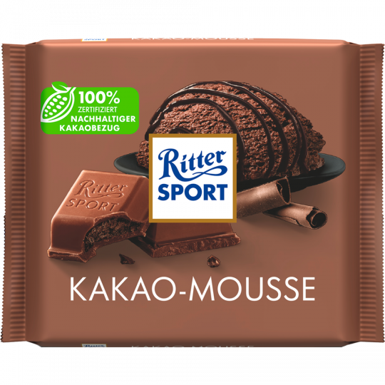 Ritter SPORT Kakao-Mousse Tafel 100 g 