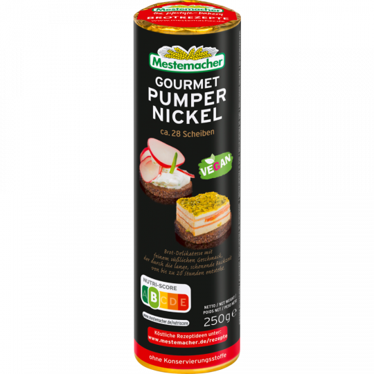 Mestemacher Gourmet Pumpernickel 250 g 