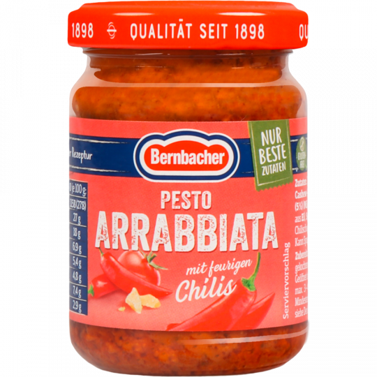 Bernbacher Pesto Arrabbiata 140 g 