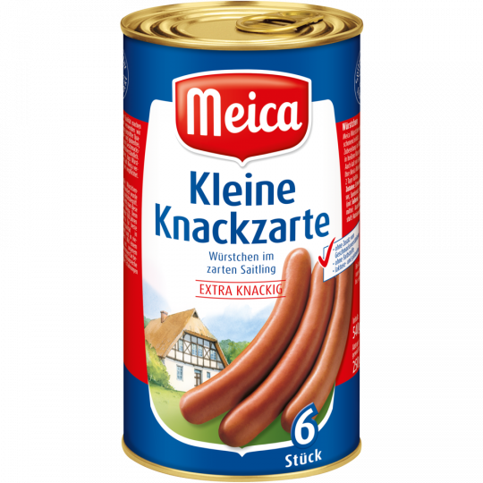 Meica Kleine Knackzarte 6 Stück 