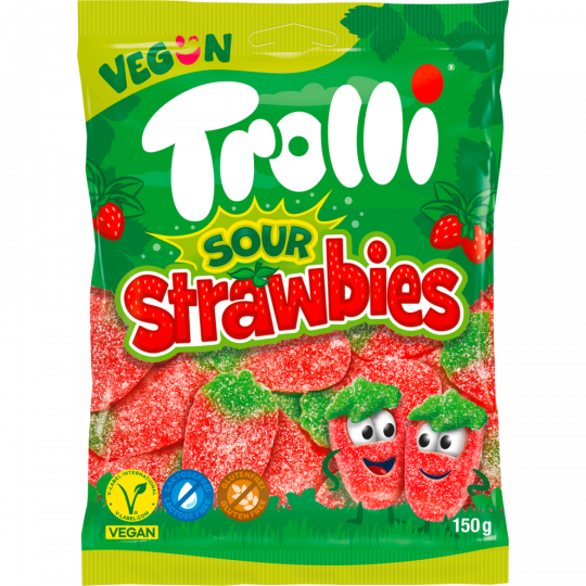 Trolli Sour Strawbies 150 g 