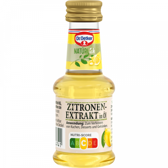 Dr.Oetker Natürlich Zitronenextrakt in Öl 35 ml 