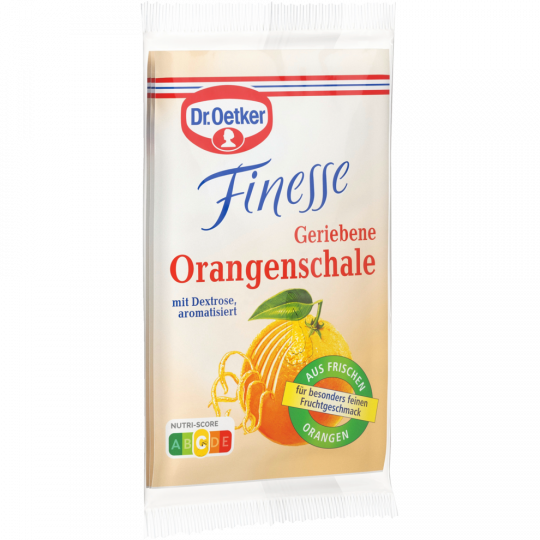 Dr.Oetker Finesse Geriebene Orangenschale 3 x 6 g 