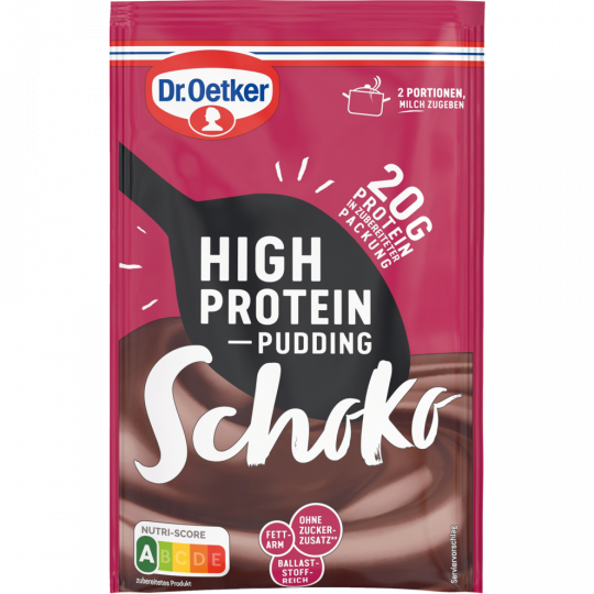 Dr.Oetker High Protein Pudding-Pulver Schoko 58 g 
