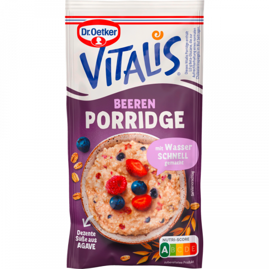 Vitalis Porridge Beeren 56 g 