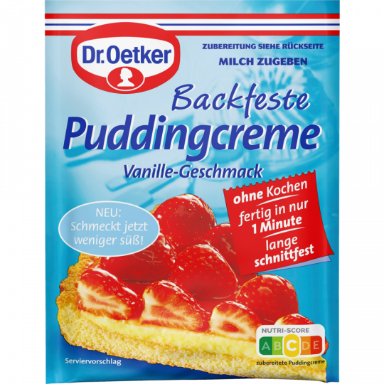 Dr.Oetker Backfeste Puddingcreme Vanille-Geschmack 35 g 