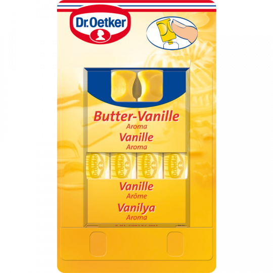 Dr.Oetker Butter Vanille Aroma 4 Stück 