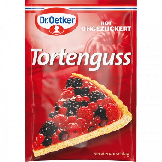 Dr.Oetker Tortenguss rot für 3 x 250 ml 