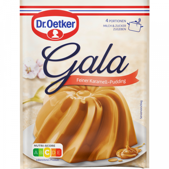 Dr.Oetker Gala Feiner Karamell-Pudding für 3 x 500 ml 