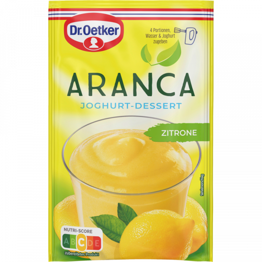 Dr.Oetker Aranca Zitrone für 200 ml 
