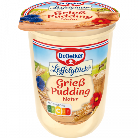 Dr.Oetker Löffelglück Grieß Pudding Natur 500 g 